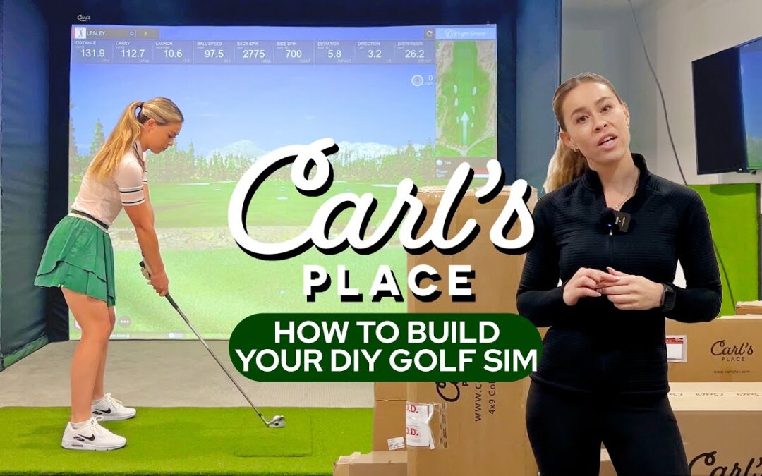 How to Build Your DIY Golf Simulator | Carl’s Place