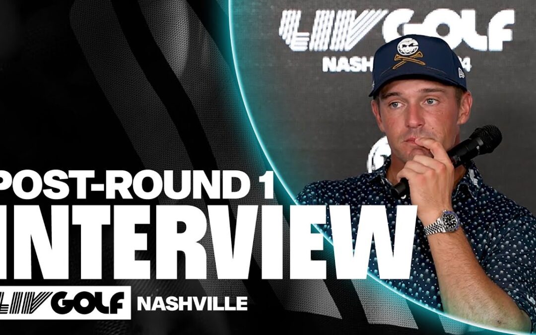INTERVIEW: Bryson ‘Feels Like A Bit Of A Zombie’ After Day 1 | LIV Golf Nashville