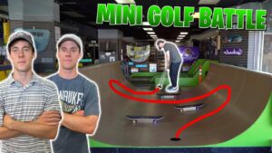 EPIC Mini Golf Match! (vs Twin Tour Golf)