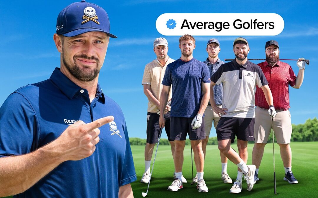 1 Pro vs 5 Average Golfers (Not Even Close)