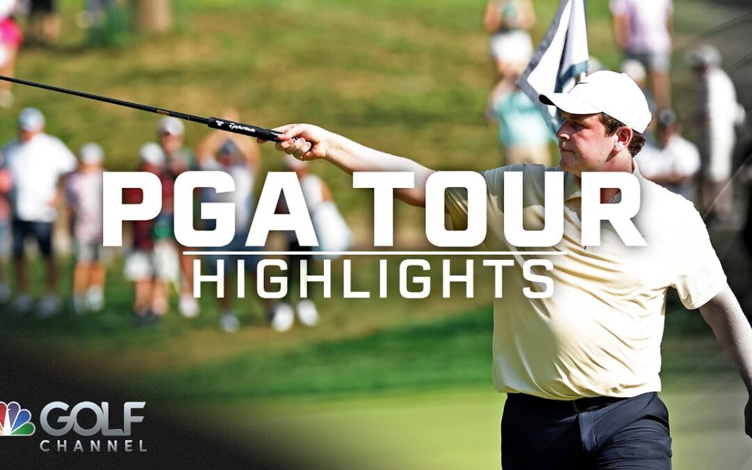 2025 BMW Championship, Round 3 | PGA Tour Highlights | Golf Channel