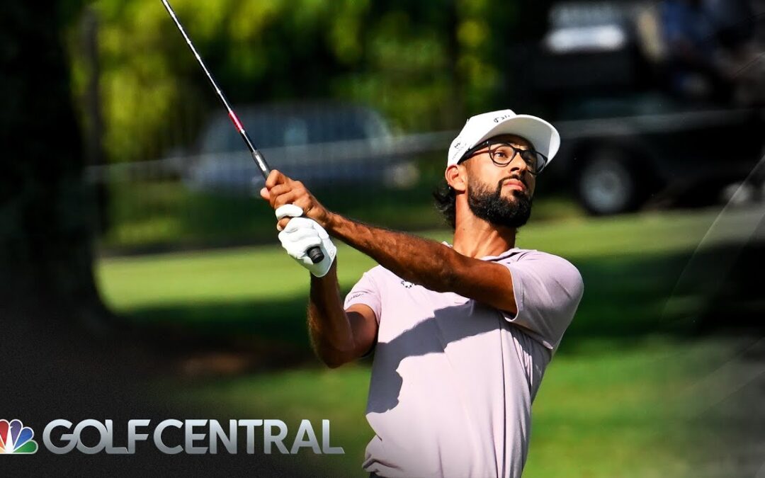 Akshay Bhatia reflects on round one and mental battle on the green | Golf Central | Golf Channel