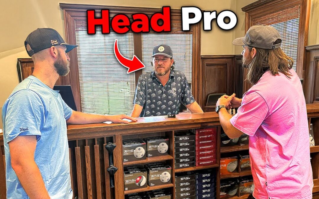 “Are YOU the best golfer here…?”