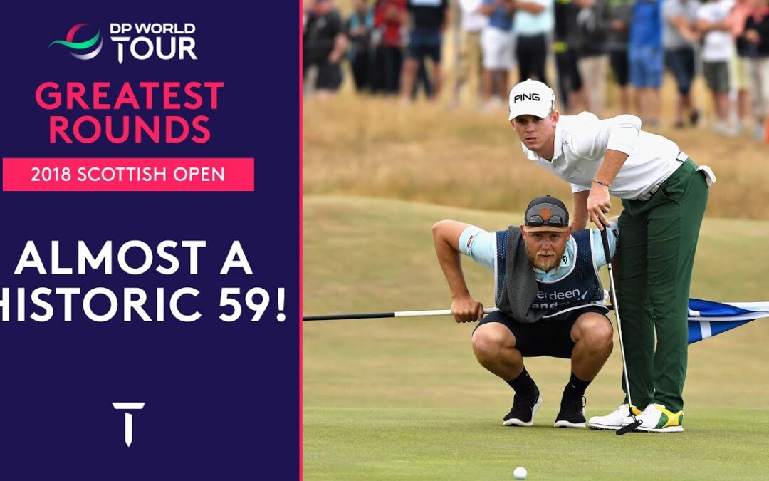 Brandon Stone’s Stunning 60 at the 2018 Scottish Open