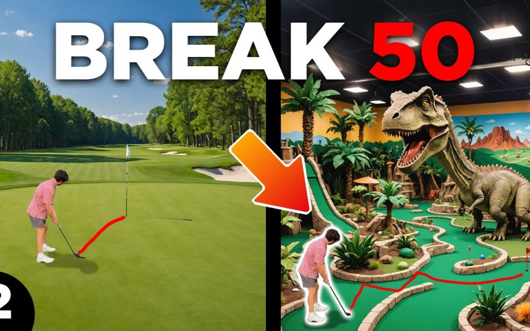 Can I Break 50 if Half The Course is Mini Golf? (Ep. 2)