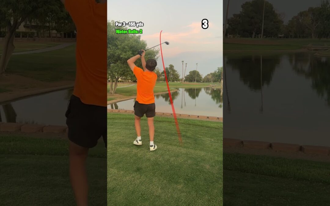 Day 13 of Making a Par With ONLY My Hybrid! (Over Water)