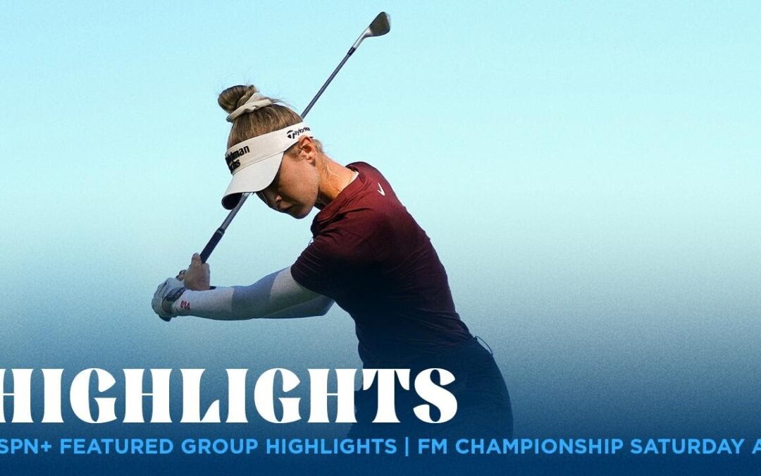 ESPN+ Feature Group Highlights | FM Championship Saturday A.M.