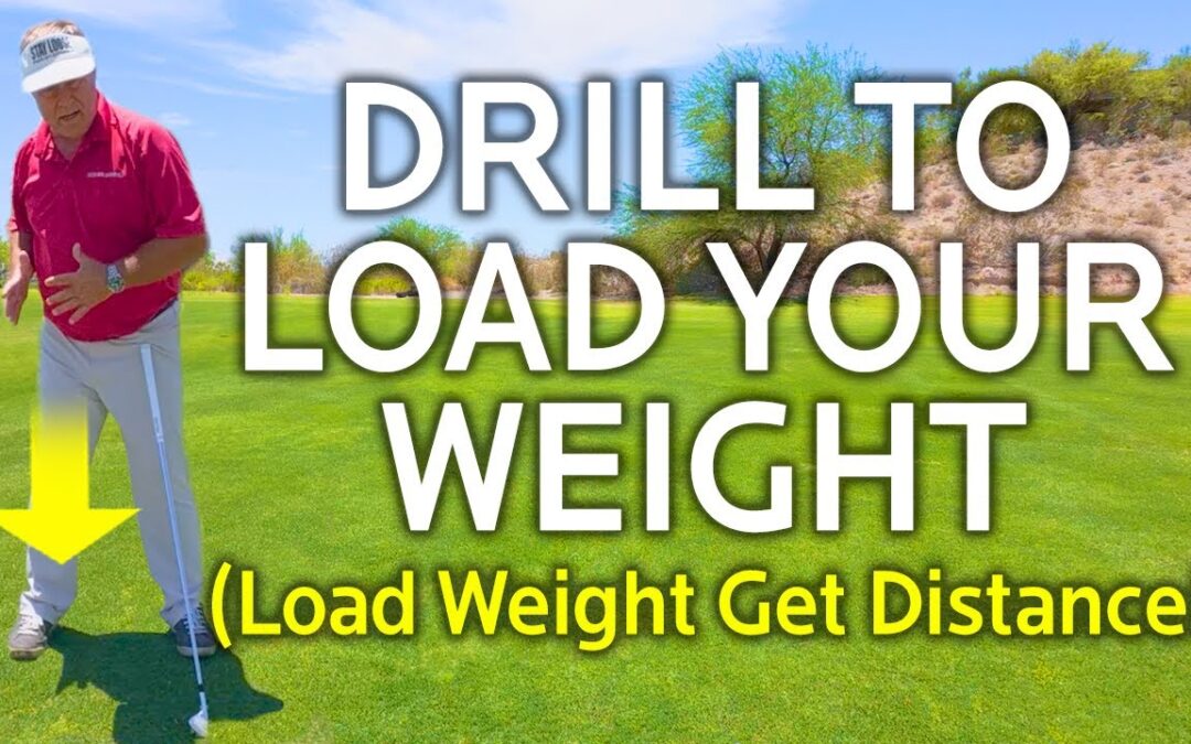 Easy Golf Drill to Load Your Weight Fast!