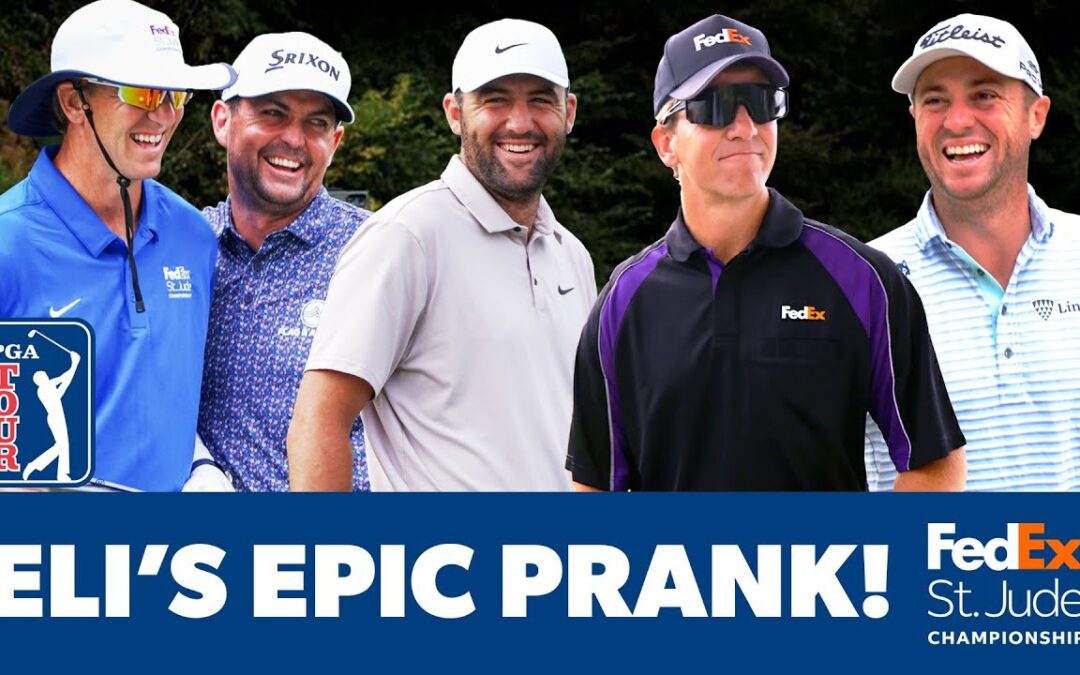 Eli Manning pranks PGA TOUR stars at FedEx St. Jude Championship | 2025