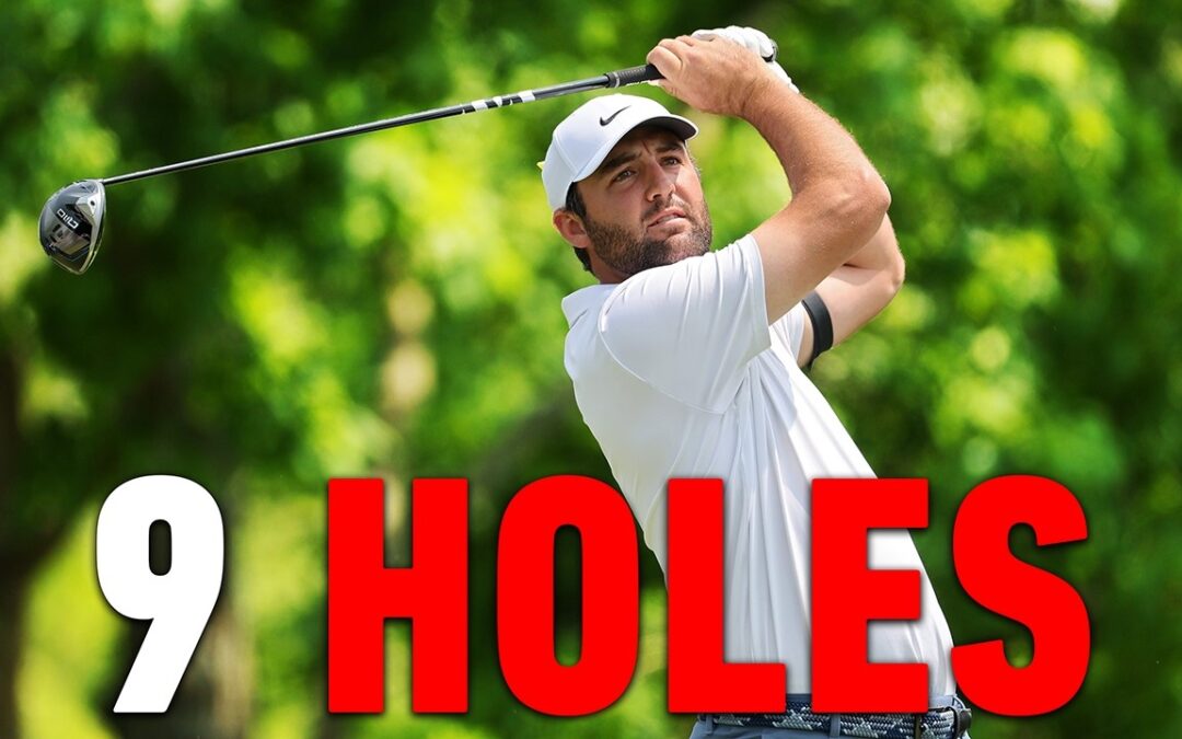 Every Shot From Scottie Scheffler’s Practice Round at the BMW Championship