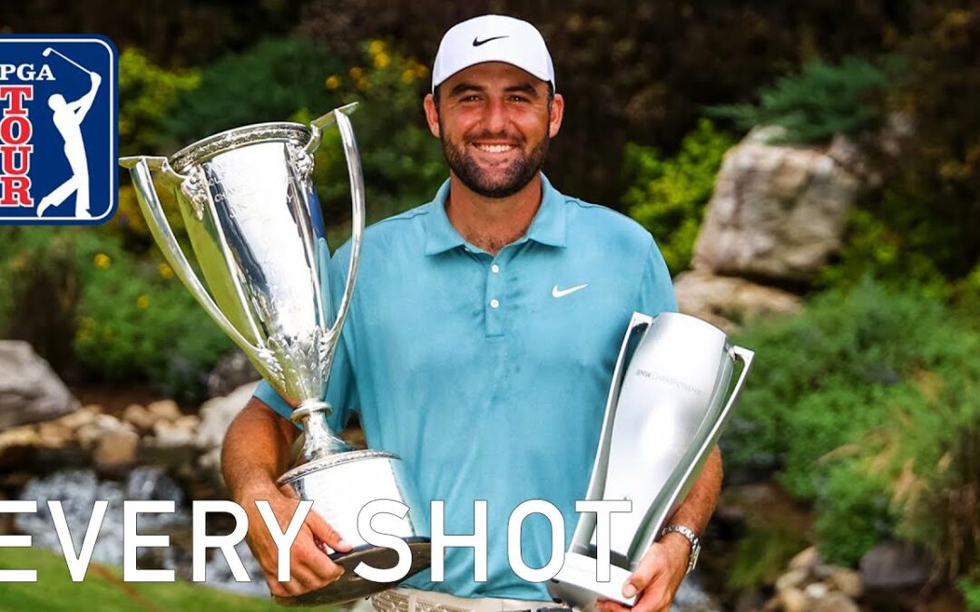 Every shot from Scottie Scheffler’s 18th win | BMW Championship | 2025