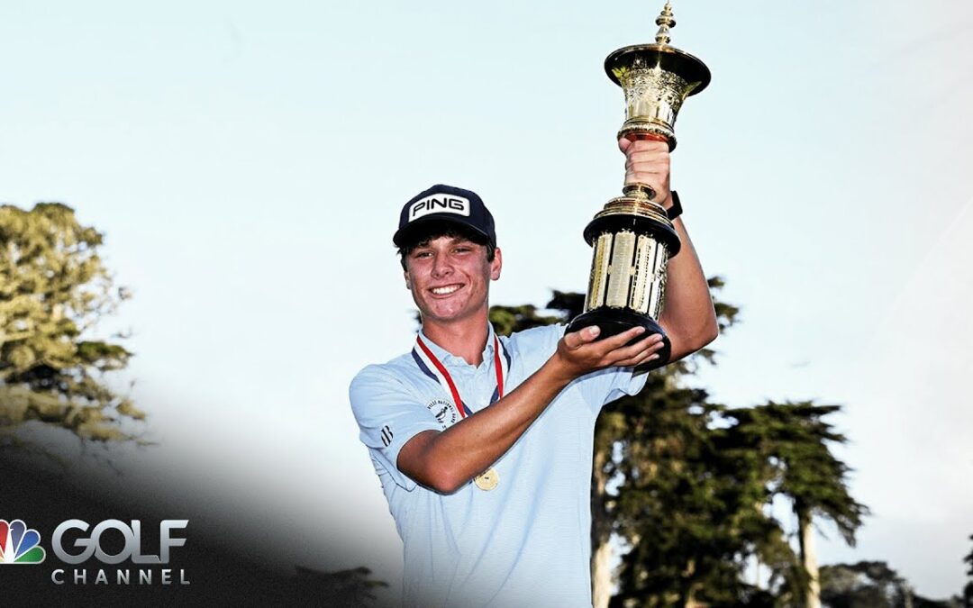 Highlights: 2025 U.S. Amateur, Championship Match | Golf Channel