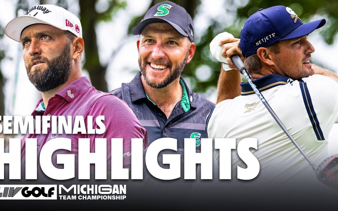 Highlights | LIV Golf Michigan Team Championship Semifinals 2025