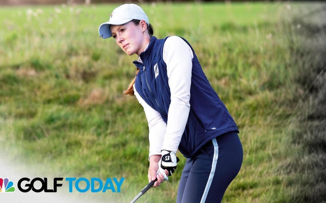 How Emilia Doran balances life as amateur golfer and reporter | Golf Today | Golf Channel