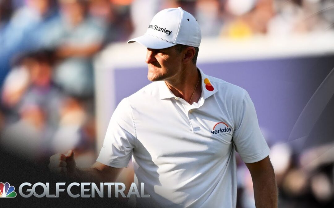 How Justin Rose rallied to beat J.J. Spaun in FedEx St. Jude playoff | Golf Central | Golf Channel