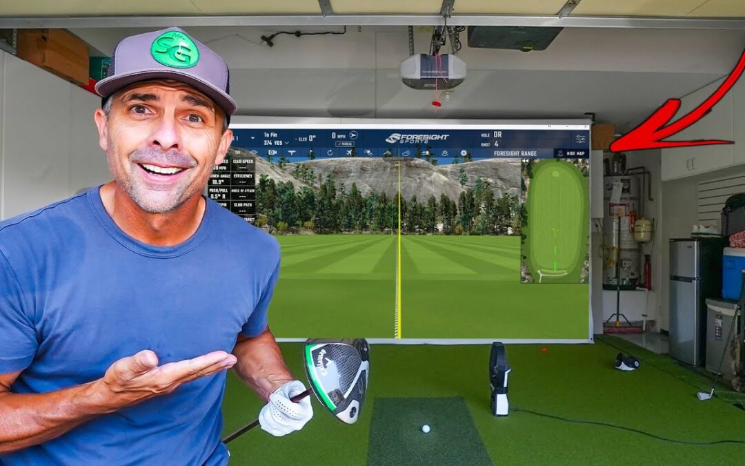 I Built a Golf Simulator That’s Better Than Most Driving Ranges!