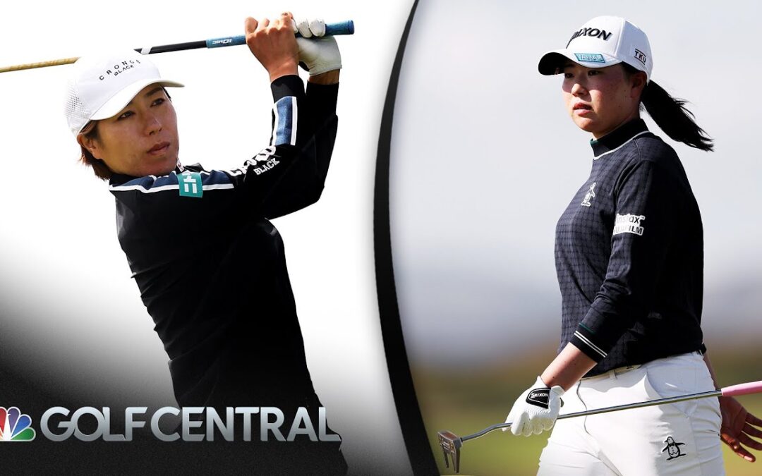 Japanese players dominate first round of AIG Women’s Open | Golf Central | Golf Channel
