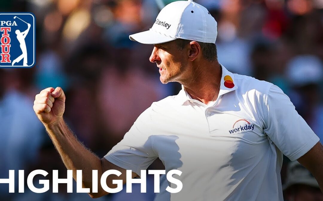Justin Rose VICTORIOUS in playoff at age 45 | Round 4 | FedEx St. Jude | 2025