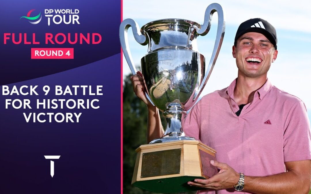 Ludvig Åberg’s First Win | Full Final Round | 2023 Omega European Masters