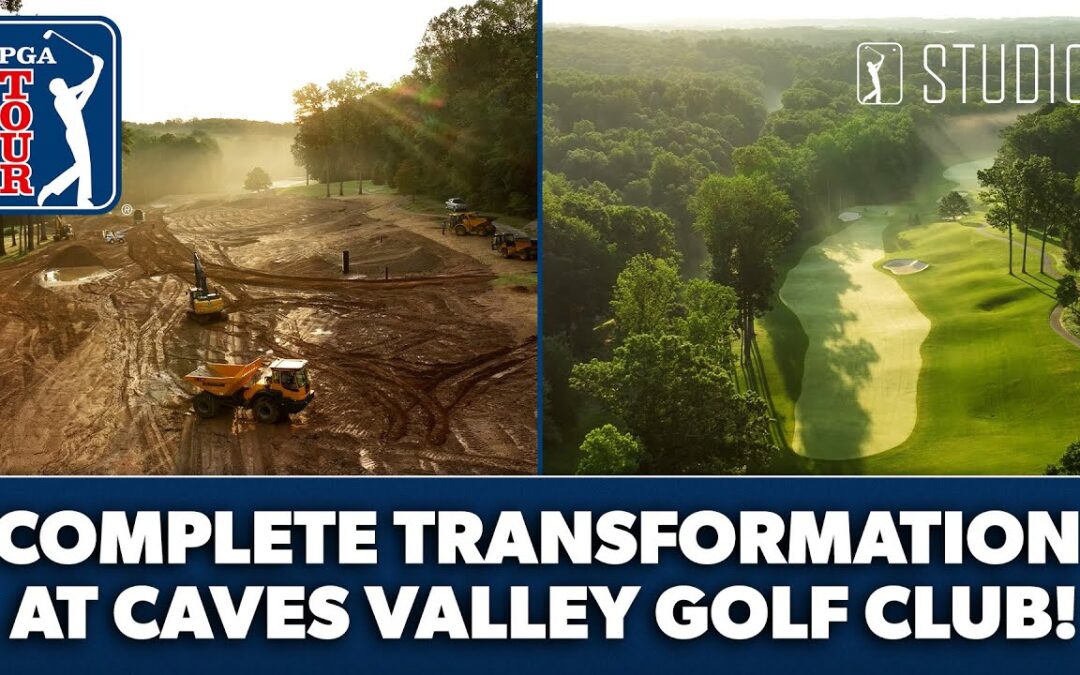 MASSIVE 100-day renovation at Caves Valley | BMW Championship
