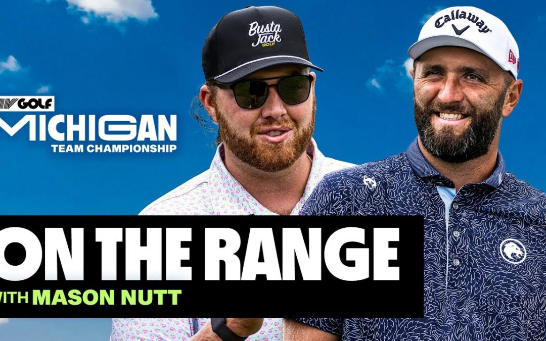 Mason Nutt interviews Jon Rahm, Bryson DeChambeau, Phil Mickelson at the Team Championships