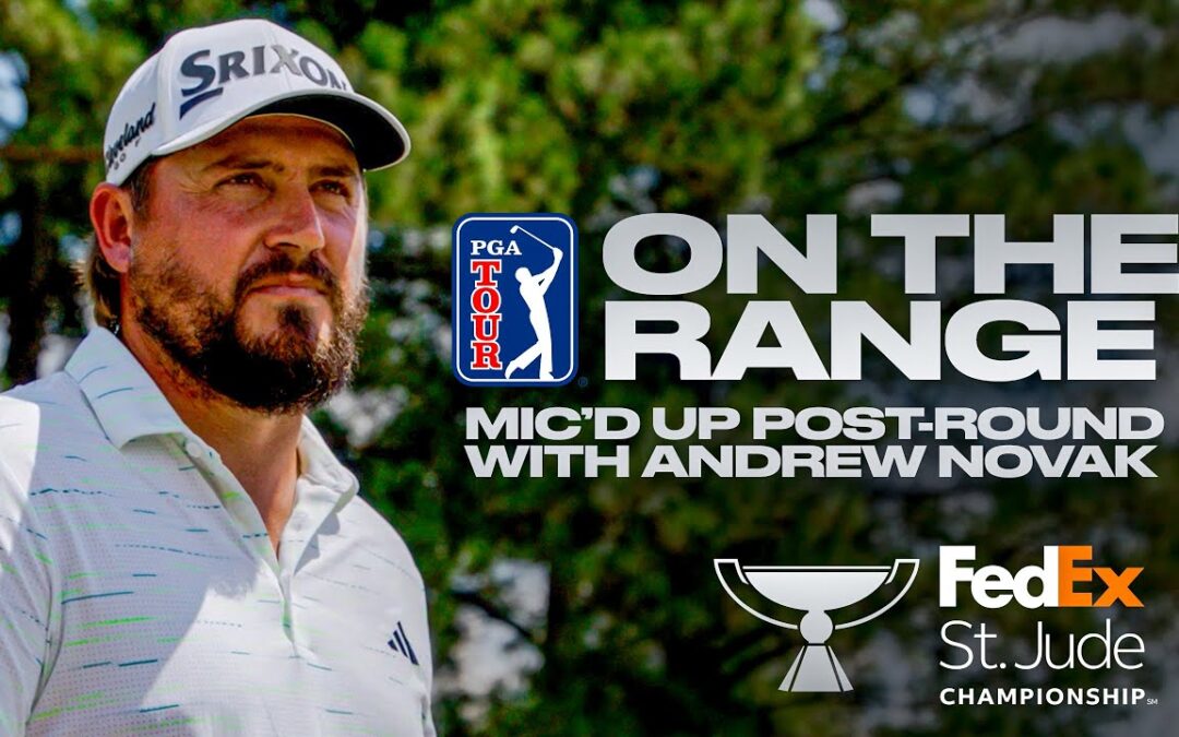 Mic’d up with Andrew Novak | FedEx St. Jude Championship | 2025