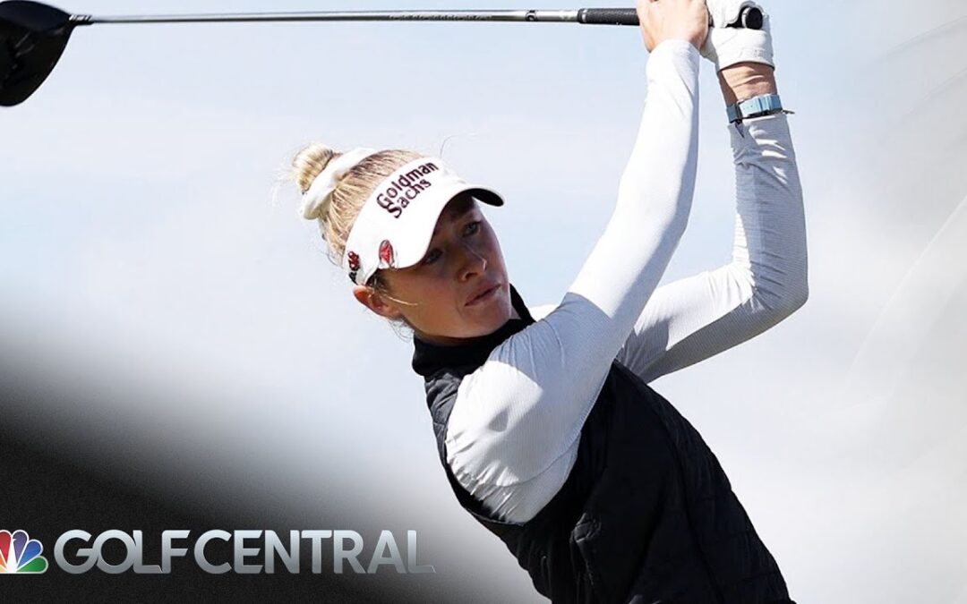 Nelly Korda shoots -2 first round at AIG Women’s Open in Wales | Golf Central | Golf Channel