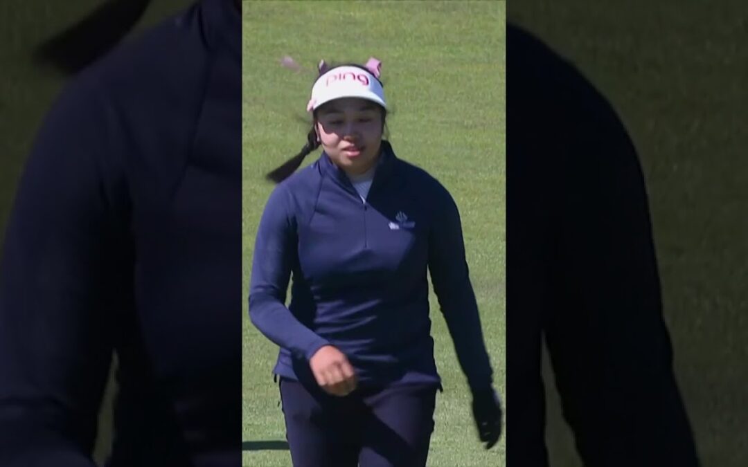 No. 64 seed Arianna Lau is the real deal 👀⛳