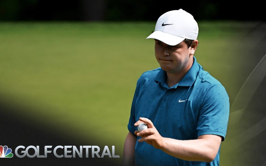 Robert MacIntyre feeling ‘comfortable’ during BMW Championship | Golf Central | Golf Channel