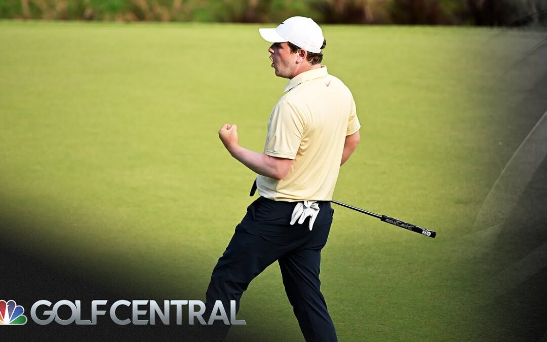 Robert MacIntyre shows resilience in BMW Championship, Round 3 | Golf Central | Golf Channel