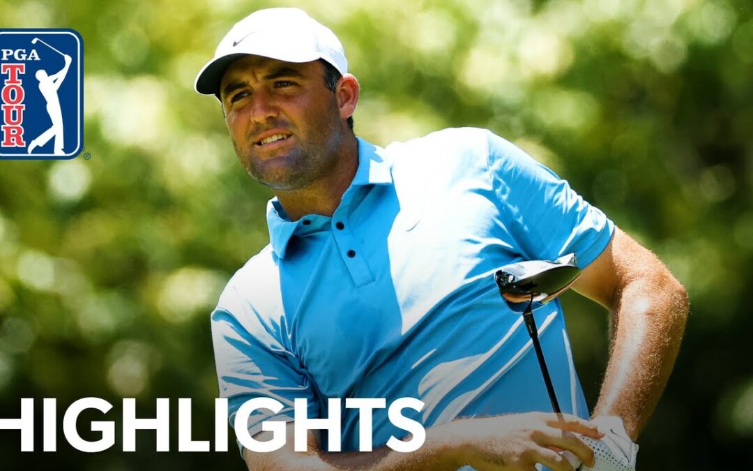 Scottie Scheffler SURGES up leaderboard | Round 3 | FedEx St. Jude | 2025