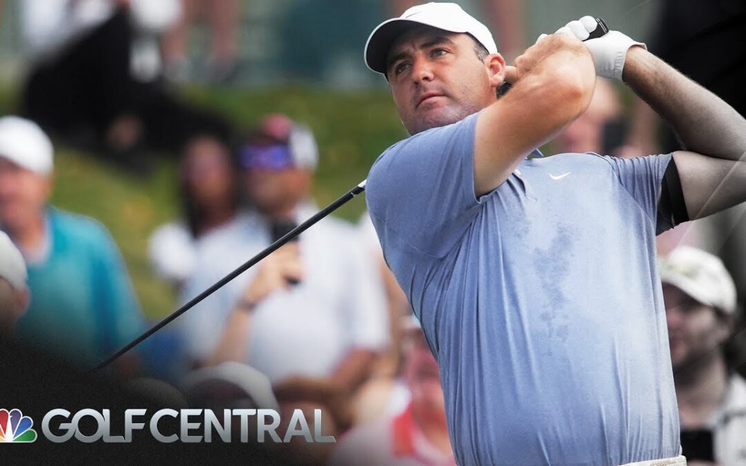 Scottie Scheffler bounces back after bogey in FedEx St. Jude Round 2 | Golf Central | Golf Channel