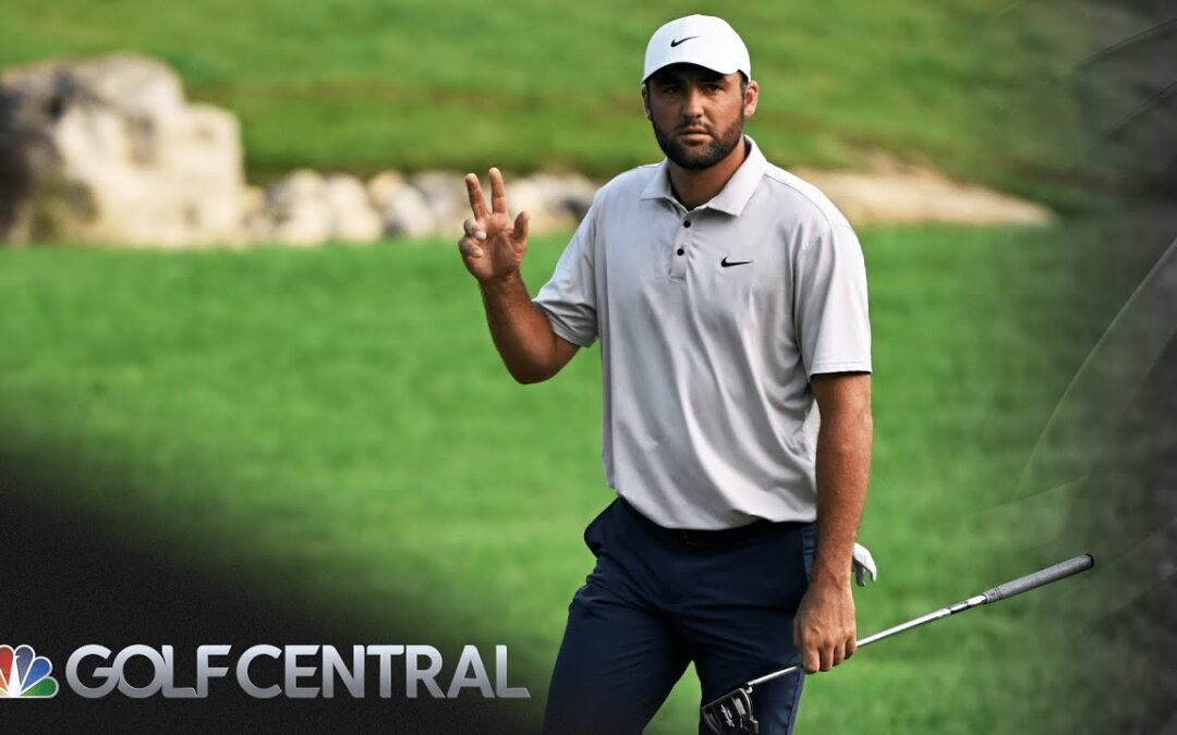 Scottie Scheffler talks run-in with rules official at BMW Championship | Golf Central | Golf Channel