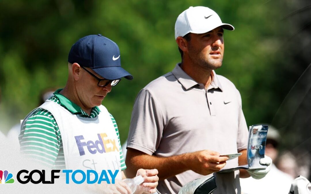 Scottie Scheffler’s caddie situation one of stories at BMW Championship | Golf Today | Golf Channel