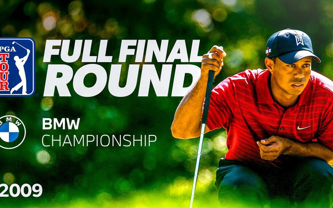 TIGER drives past the field! | 2009 BMW Championship | FULL Final Round Broadcast