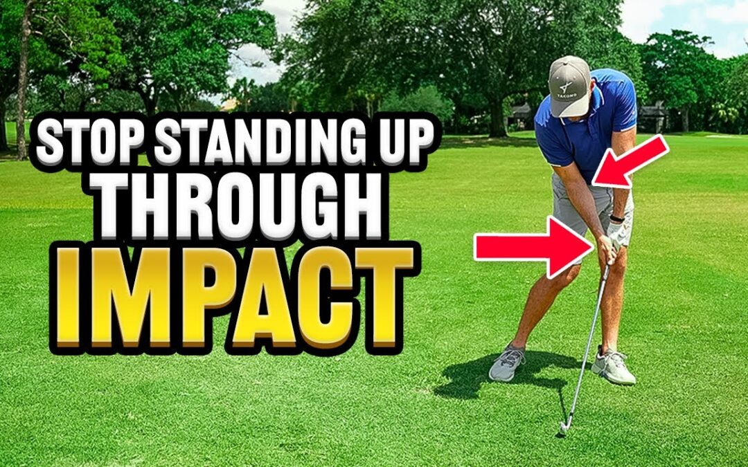 The Easiest Way To Stop Standing Up In The Golf Swing