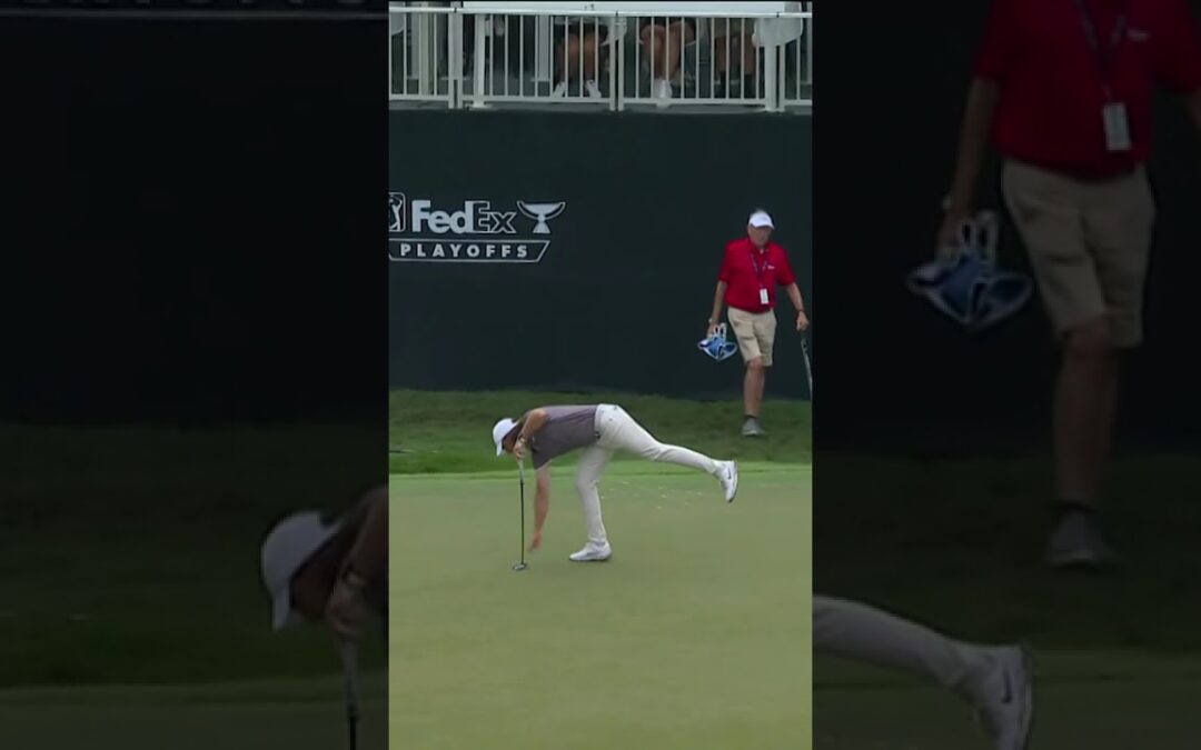 Tommy Fleetwood is RELENTLESS in the playoffs 😤