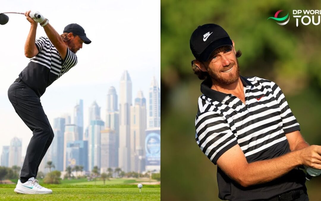 Tommy Fleetwood’s Golf Swing In Slow motion