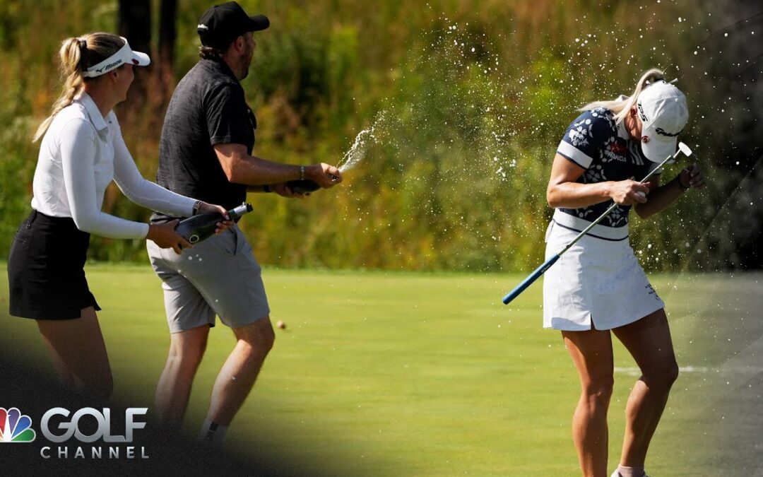 Charley Hull wins 2025 Kroger Queen City Championship on nerve-wracking birdie putt | Golf Channel