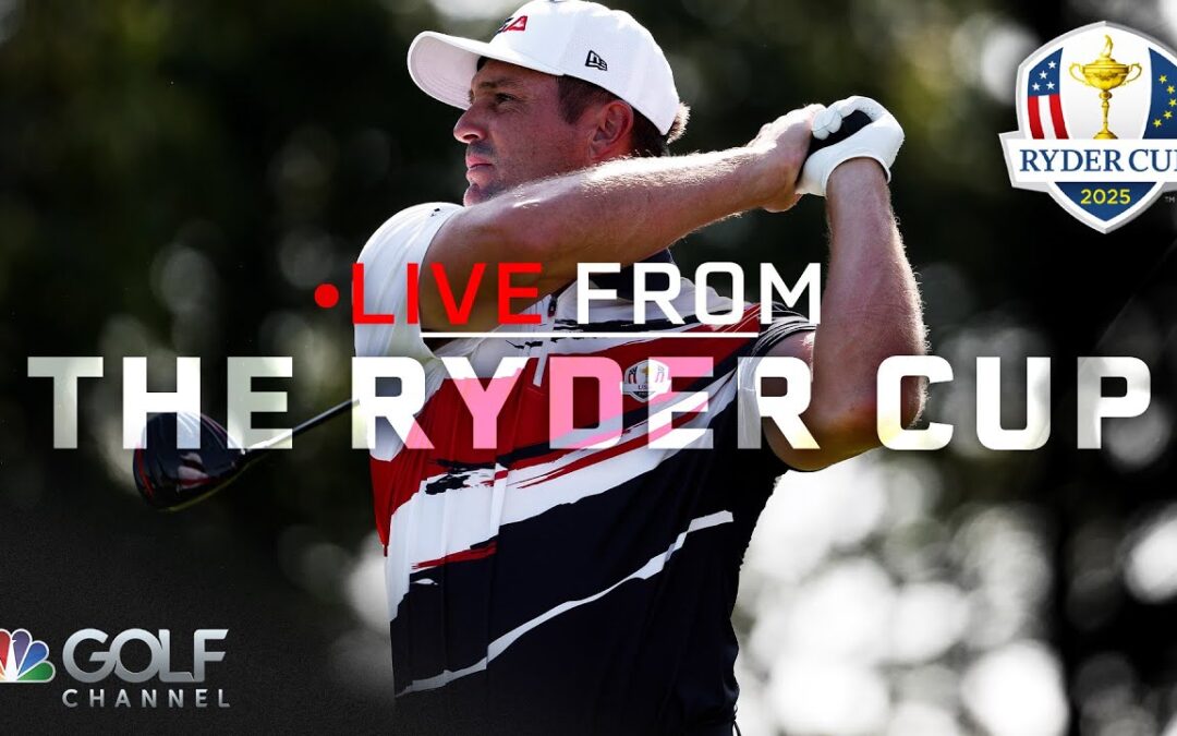 DeChambeau group with JT could be ‘lethal’ at Bethpage | Live From the Ryder Cup | Golf Channel