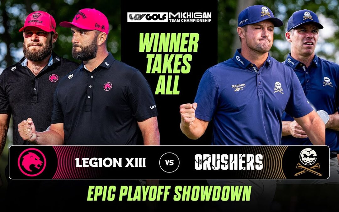 EPIC PLAYOFF SHOWDOWN: Rahm vs. DeChambeau | 2025 LIV Golf Team Championship