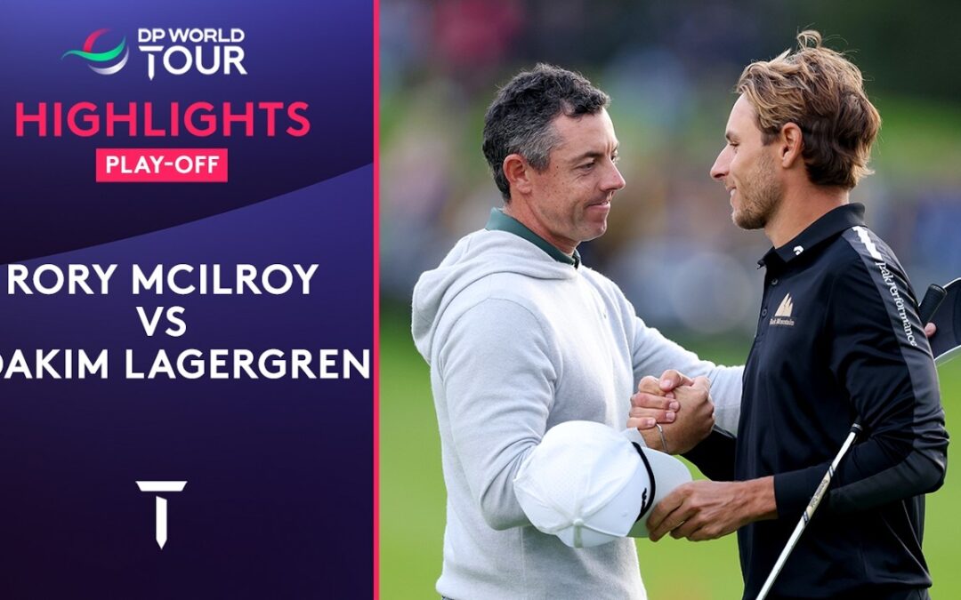 EVERY SHOT of the Play-Off | McIlroy vs Lagergren | 2025 Amgen Irish Open