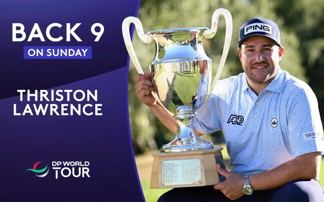 Every Shot of Thriston Lawrence’s Back 9 | Omega European Masters