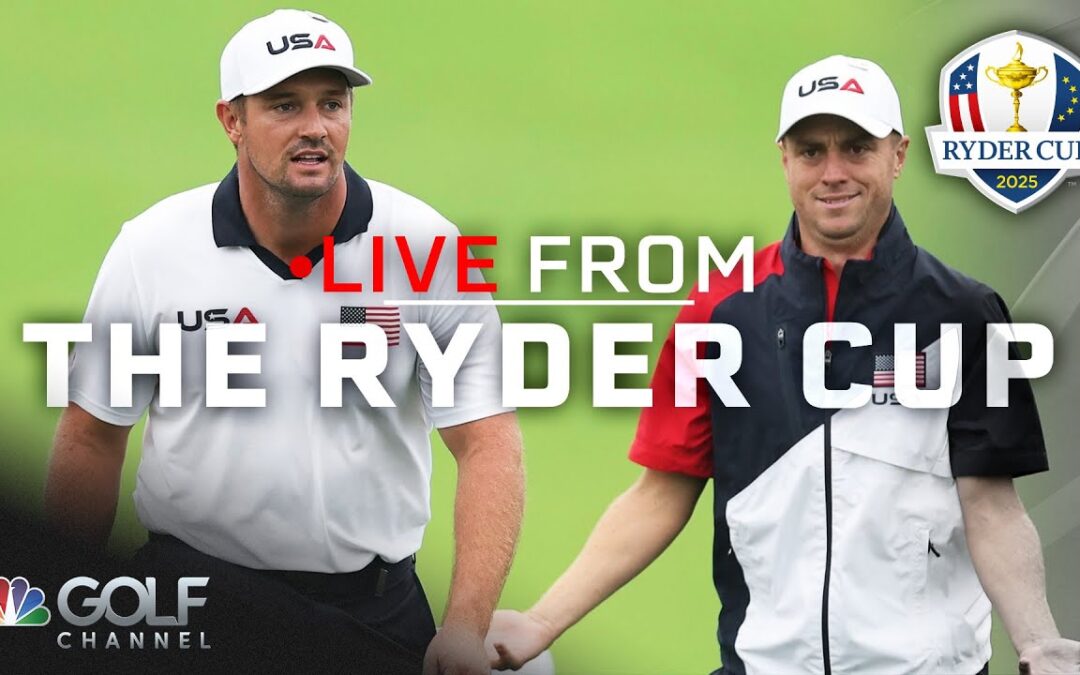 Foursomes Match 1 hinges on Bryson DeChambeau’s big hits | Live from the Ryder Cup | Golf Channel