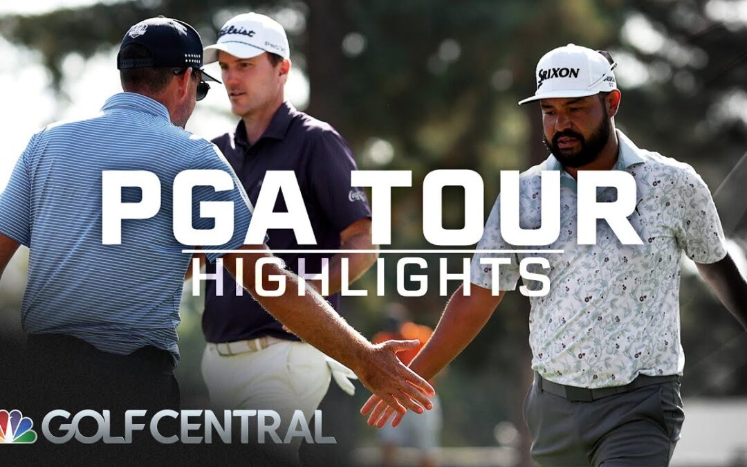 J.J. Spaun, Russell Henley roll early at Procore; Scottie struggles | Golf Central | Golf Channel