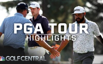 J.J. Spaun, Russell Henley roll early at Procore; Scottie struggles | Golf Central | Golf Channel