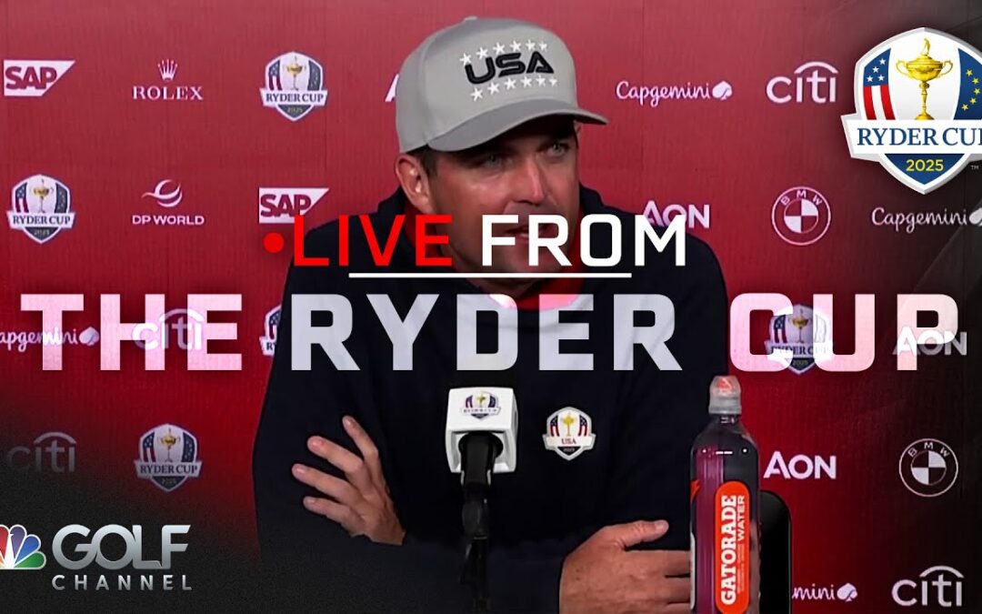 Keegan Bradley: US ‘has a plan’ to get on track on Day 2 | Live From the Ryder Cup | Golf Channel