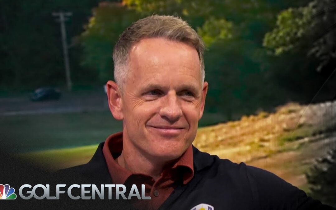Luke Donald looking to past as Team Europe looks to win road Ryder Cup | Golf Central | Golf Channel