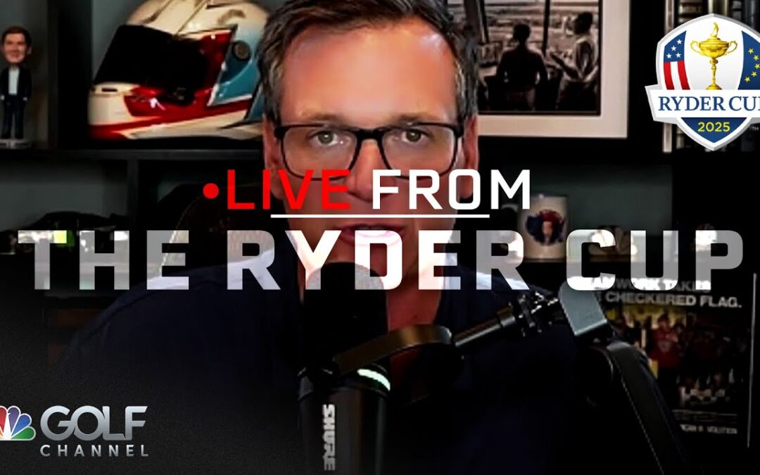 NASCAR’s Steve Letarte on heat of Cup playoffs, Ryder Cup | Live From the Ryder Cup | Golf Channel