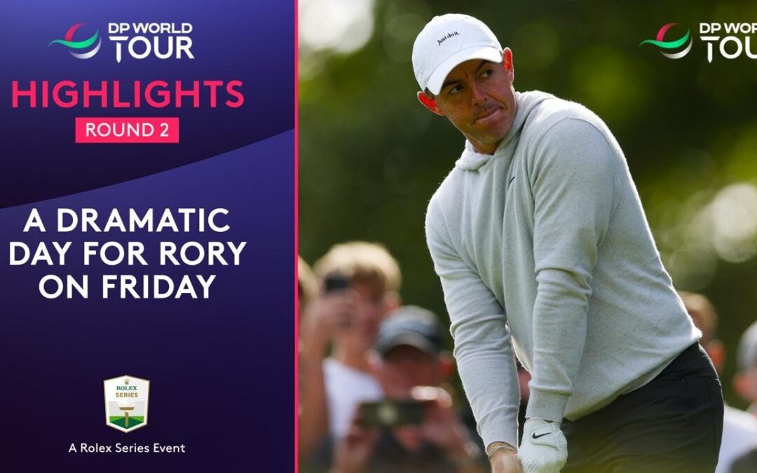 Rory McIlroy | Round 2 Highlights | 2025 BMW PGA Championship
